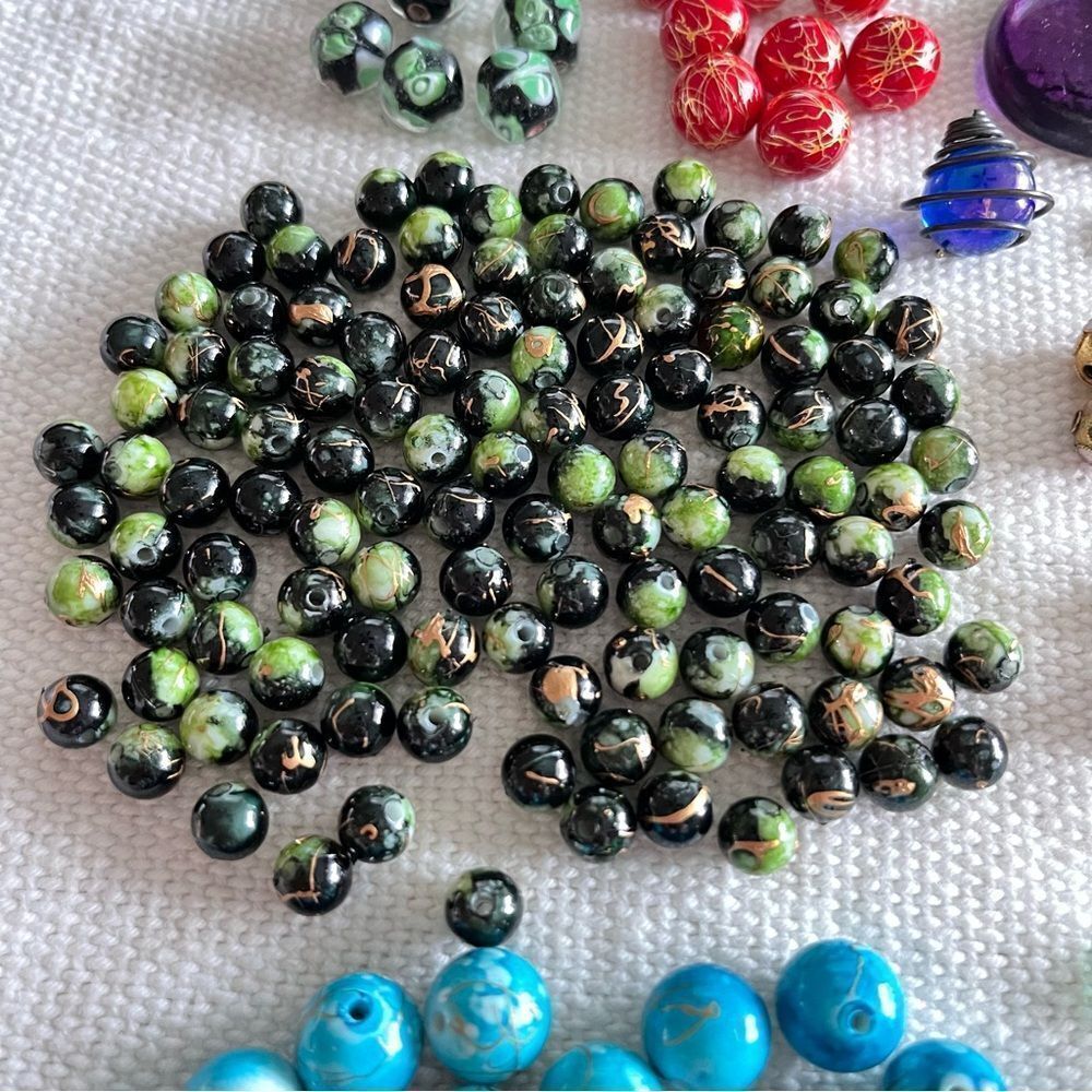 Chinese Beads & Findings Jewelry Supplies Lot - Picture 3 of 7